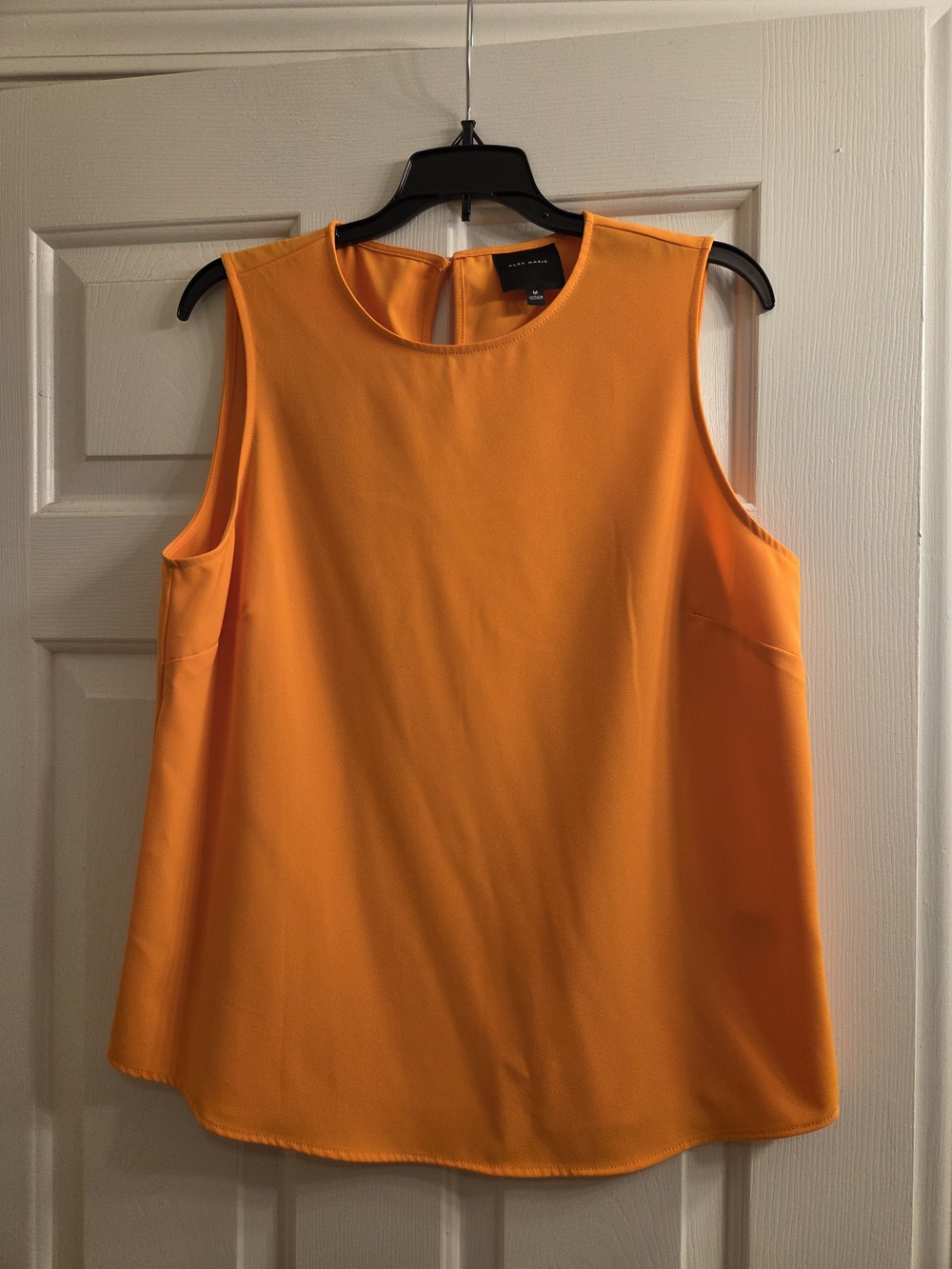 Alex Marie Bright Orange Sleeveless Tank